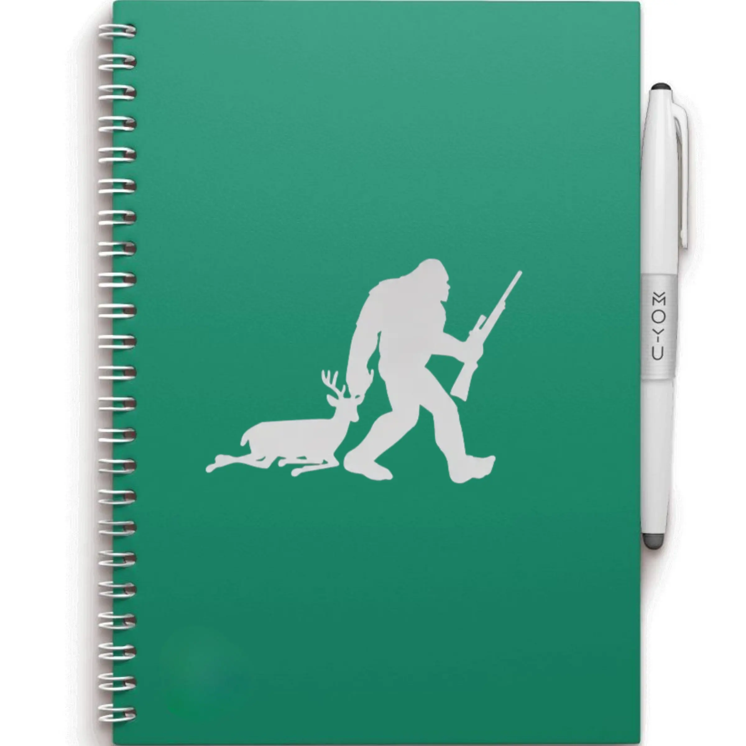 Sasquatch Hunting Deer Vinyl Sticker, Bigfoot Hunter Bigfoot Decal, Funny Outdoors Waterproof Car & Laptop Sticker