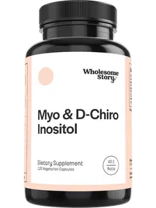 Wholesome Story Myo & D-Chiro Inositol - 30 Day Supply Capsules Wholesome Story Myo & D-Chiro Inositol - 30 Day Supply Capsules