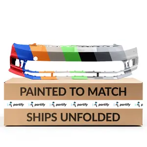 Volkswagen Jetta Front Bumper With Sensor Holes & Without Headlamp Washer Holes - VW1000221