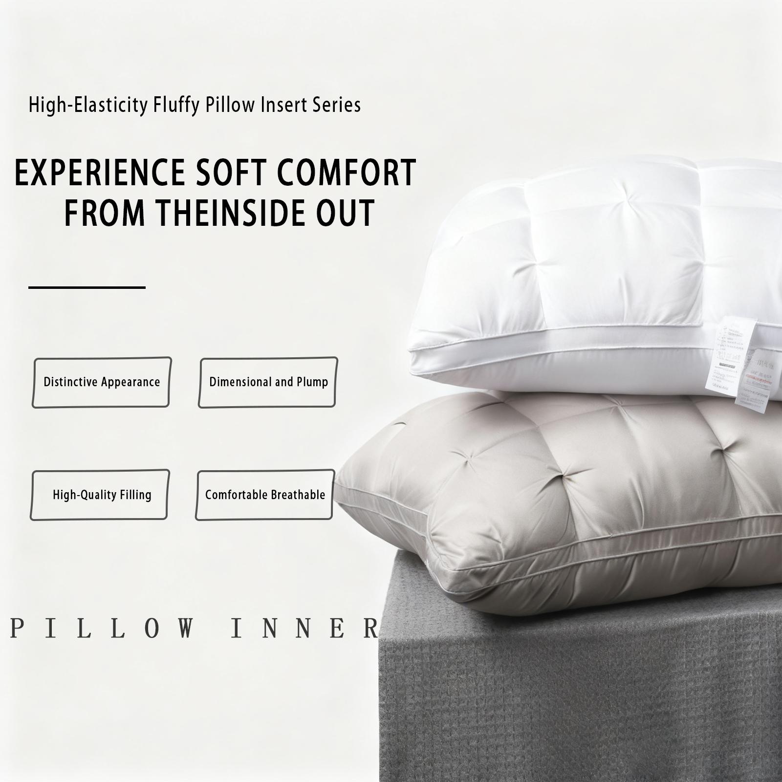 UFIST 2-Pack Luxury Hotel Collection Pillows: Ultra-Supportive for Deep Sleep & Neck, Resilient High-Loft Core, Hypoallergenic Plush Cover, Cooling, Neck Pillows & All-Season Comfort - Ideal Gift