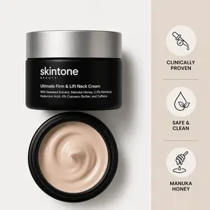 Skintone Beauty Neck Cream Tighten & Lift Firming Cream for Crepey Skin