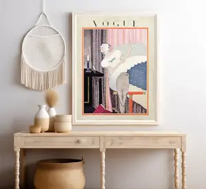 Vintage Vogue Cover Poster | Vintage Vogue Advertising | Vintage Fashion Poster| Unframed Poster