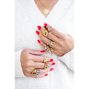 Restock! Raising Surfers The RS Initial Ring