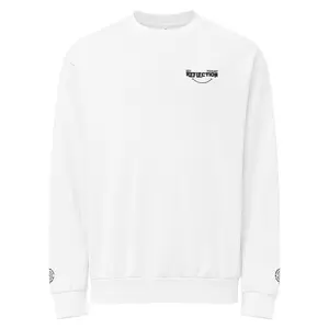Oversized Heavyweight Fleece Sweatshirt | Premium Cotton Crew Neck Pullover Streetwear