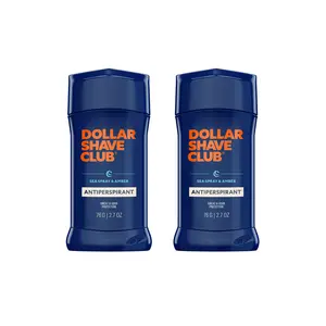 Dollar Shave Club Men’s Antiperspirant Stick – All Day Sweat & Odor Protection, Clump-Free Formula with Sea Spray & Amber Scent, 2-Pack