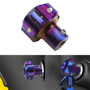 Universal Motorcycle Key Head, Fashion Design Custom Key Cover, Cnc Titanium Key Head, Gear Hexagon, Titanium Plated Key Accessories, Motor Parts Accessories