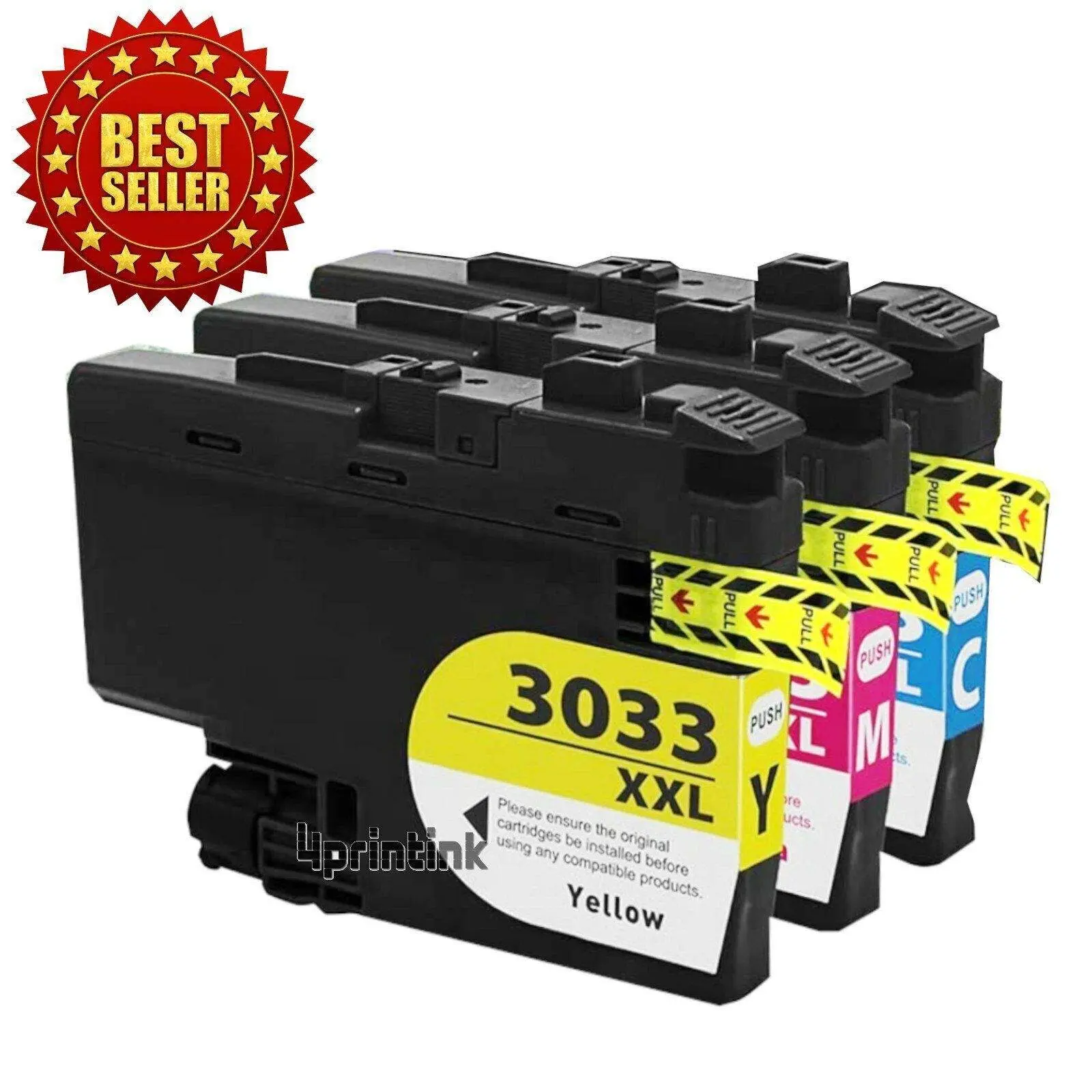 Ink Cartridge for Brother LC3033 LC-3033 XXL MFC-J995DW MFC-J805DW MFC-J815DW