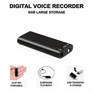 Audio Recorder,Portable Voice Recorder, Digital Audio Recorder for Daily Use Mini Digital Voice Recorder, Compact Recording Device for Home & Office Digital Audio Recorder, Portable Voice Recording Device