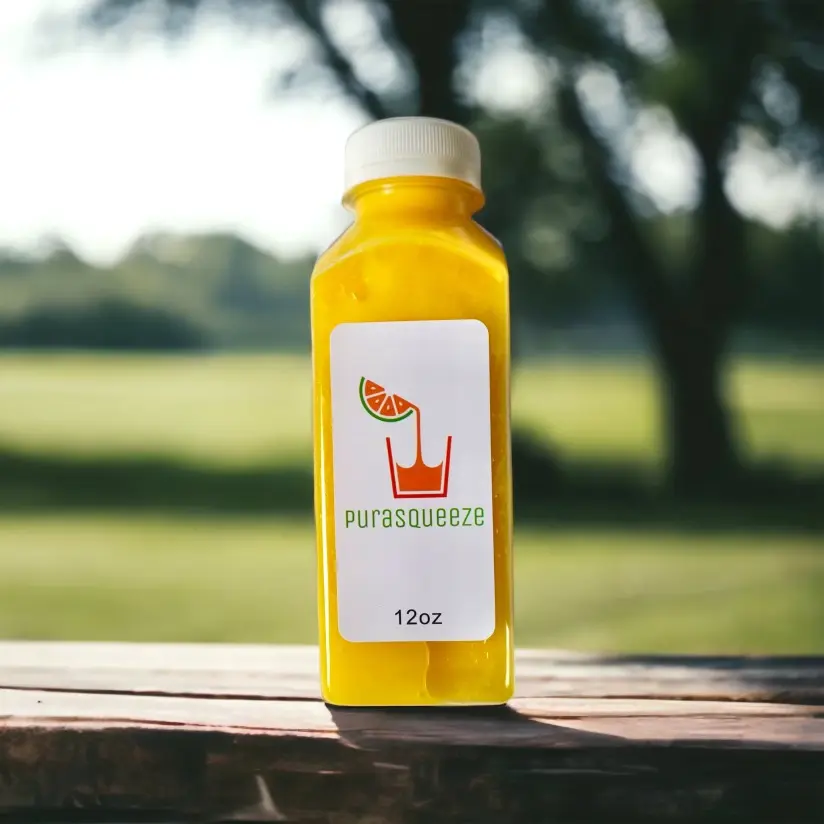 PuraSqueeze Sunshine Squeeze Natural Cold Pressed Juice 6 pack