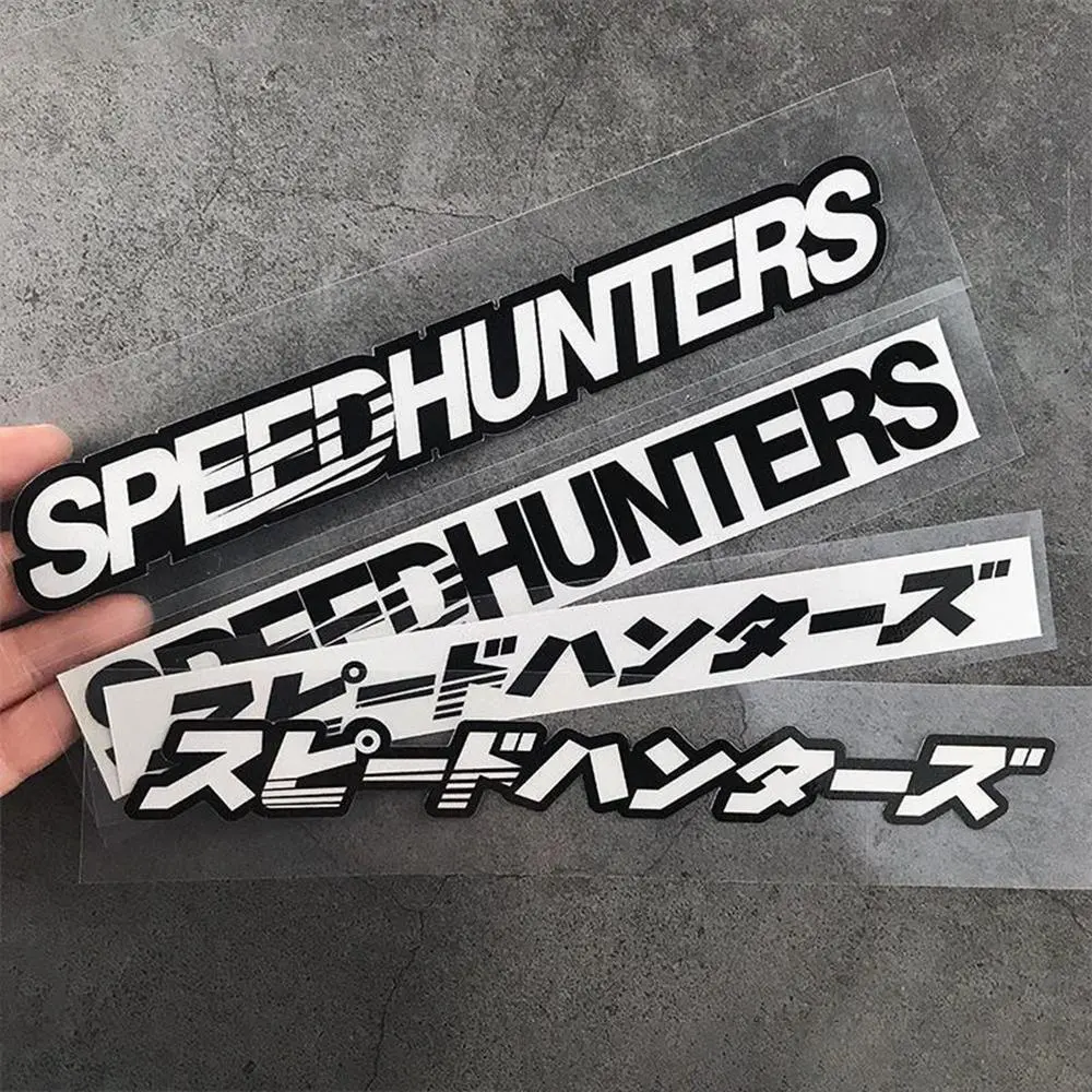 JDM SpeedHunters Reflective Stickers For Motorcycle Car Styling Vinyl Decal