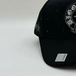 Chrome Black Big Boss hats