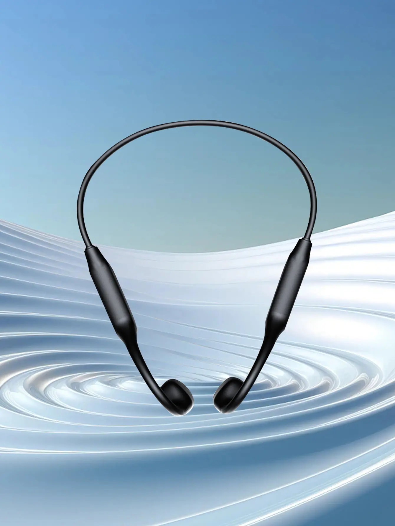 Sports Bone Conduction Headphones: Bluetooth 5.4, 18H Non - Stop Play, IP68 Waterproof/Sweatproof/Dustproof, ENC Clear Calls – Ultra Light, Secure Fit for Running, Workouts, Outdoor Adventures