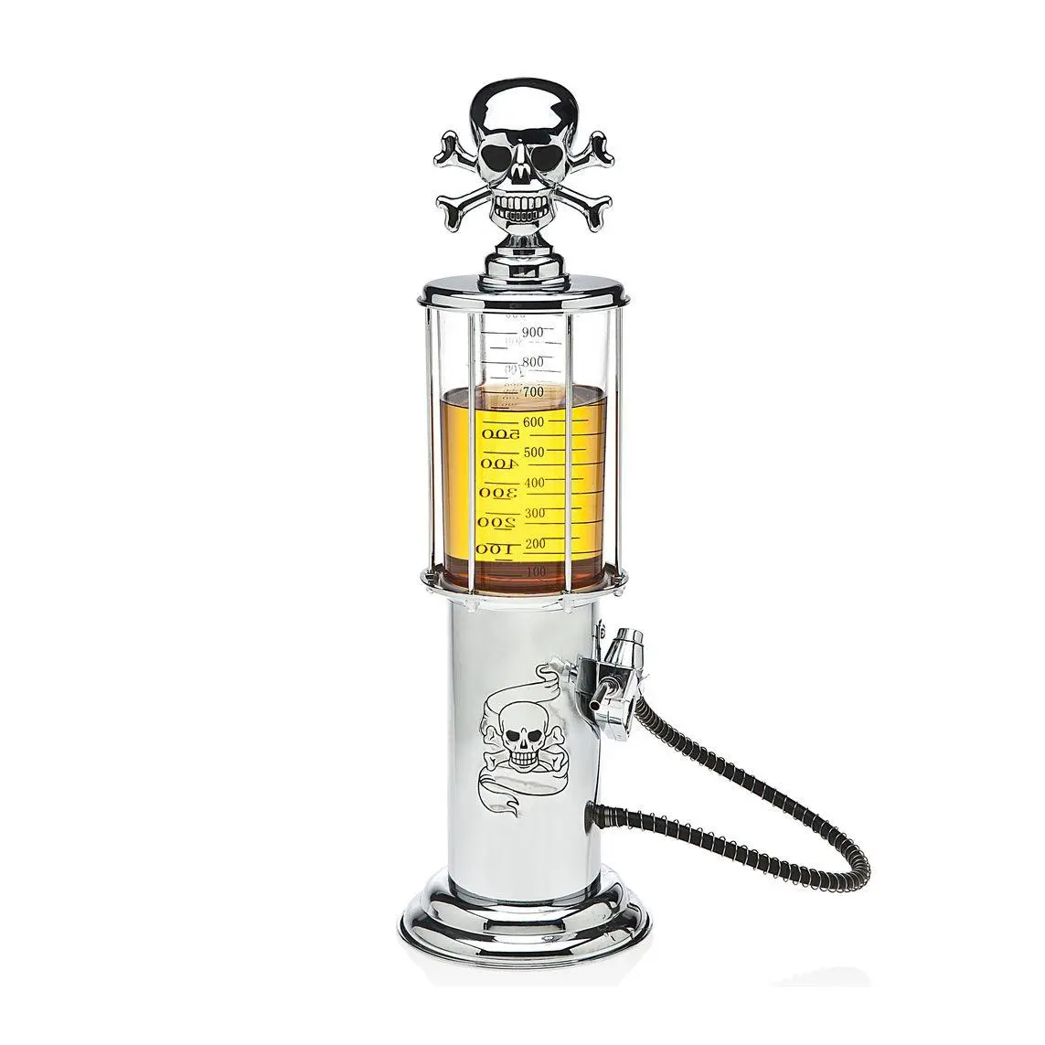 Godinger Crossbones Gas Pump Beverage Dispenser Godinger Crossbones Gas Pump Beverage Dispenser