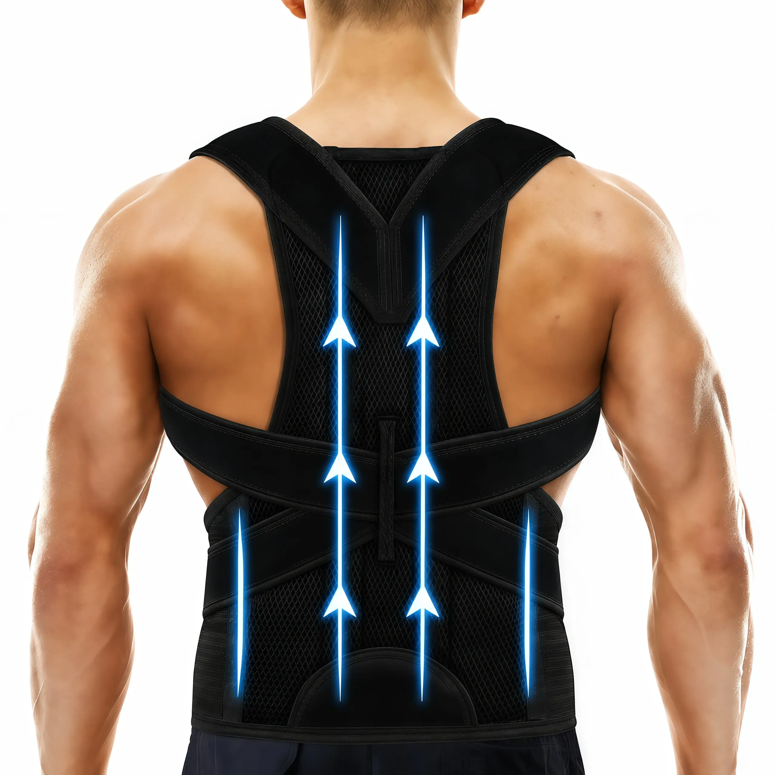 Adjustable Posture Corrector for Men Women – Back Brace for Hunchback, Spine Alignment & Pain Relief fathersdaygift,summerwins,father'sdaygifts,bathingsuitwomenset