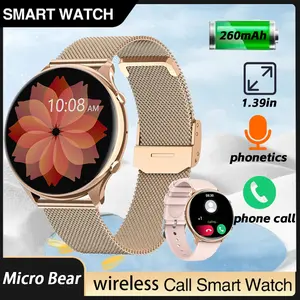 Women's Multifunctional Smart Watch for Android & iPhone, Alexa Built-In, Ip67 Waterproof, Bluetooth-compatible Calls, Health Monitoring, 100+ Sports Modes