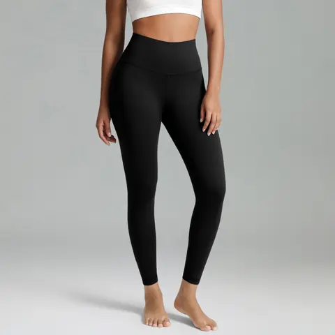 Colorfulkoala Women's Buttery Soft High-Waisted Tummy Control Footless Leggings - Workout Yoga Pants, Athletic Gym Essentials, Back to School Outfits