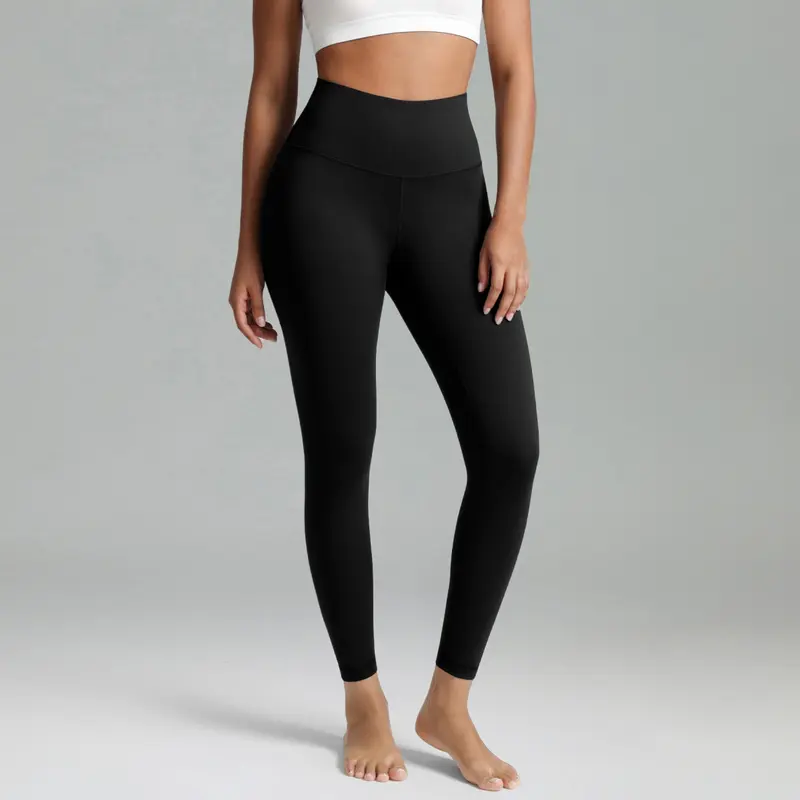 Legging Femme Taille Haute Ventre Plat Gym Running - Coton Stretch Multicolore