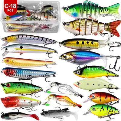 best lures for saltwater salmon fishing OROOTL Kit, 6 Pack Assorted Surf Fishing Jerkbait Minnow Lures Hard Baits Popper Plugs Striped Bass Offshore Ocen Gear Tackle : Sports & Outdoors THE GREATEST STEELHEAD LURE EVER