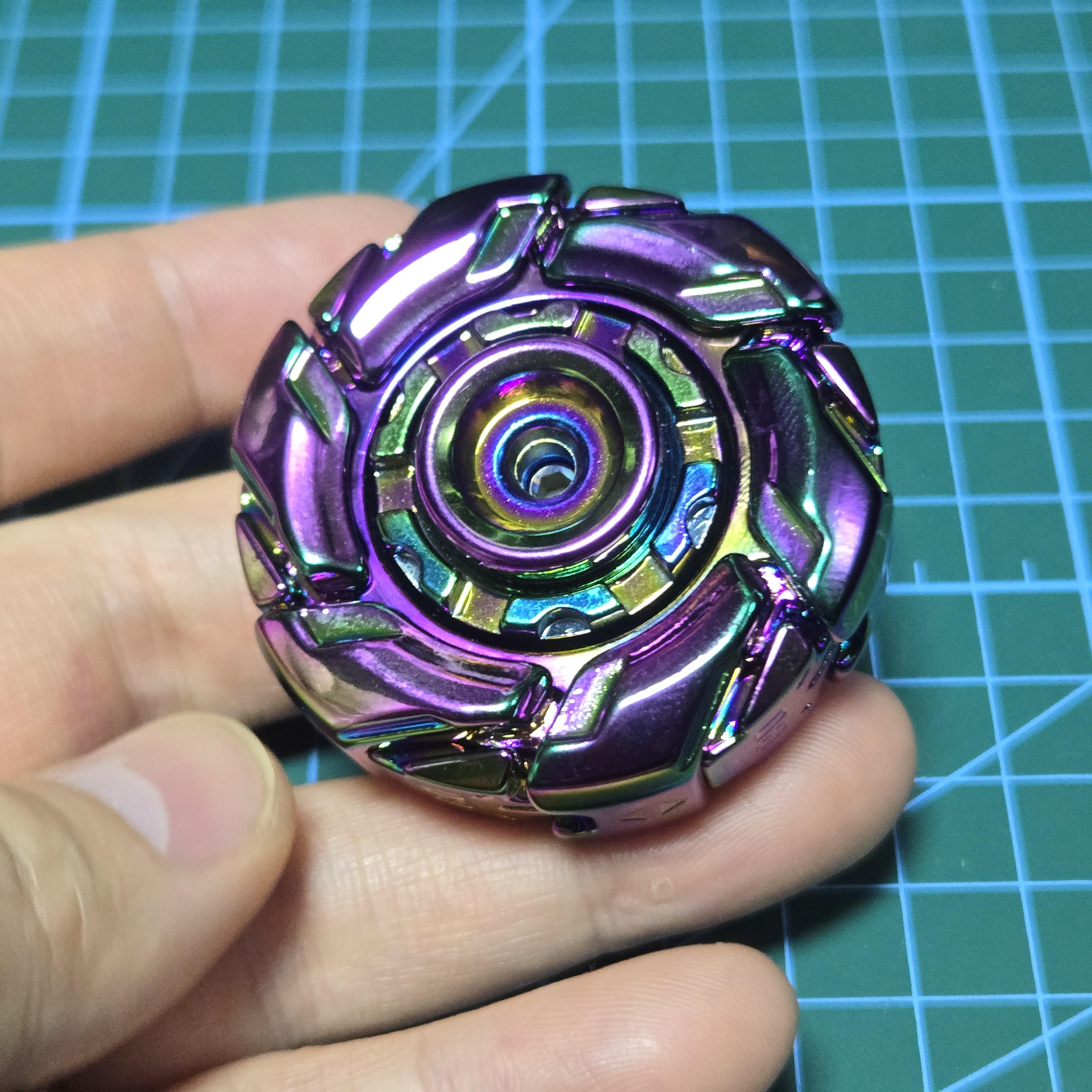 Deformable Fidget Spinner | Long Spin Time | Stress Relief & Hand Muscle Coordination