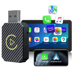 Mini Wireless Apple CarPlay Adapter, for both Apple and Android,converts wired to wireless, suitable for factory wired CarPlay cars from 2016+