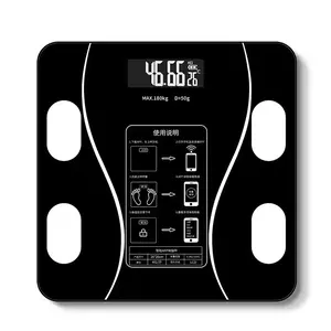 550lb Bathroom Digital Scale for Body Weight with Ultra-Wide Platform and Large LCD Display, Accurate High Precision Scale with Extra-High Capacity