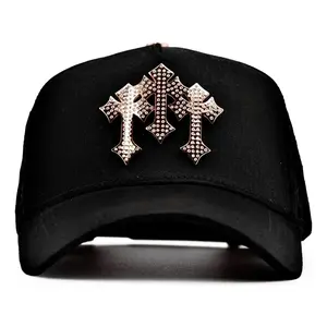 Chrome Cross Beard Cap G5