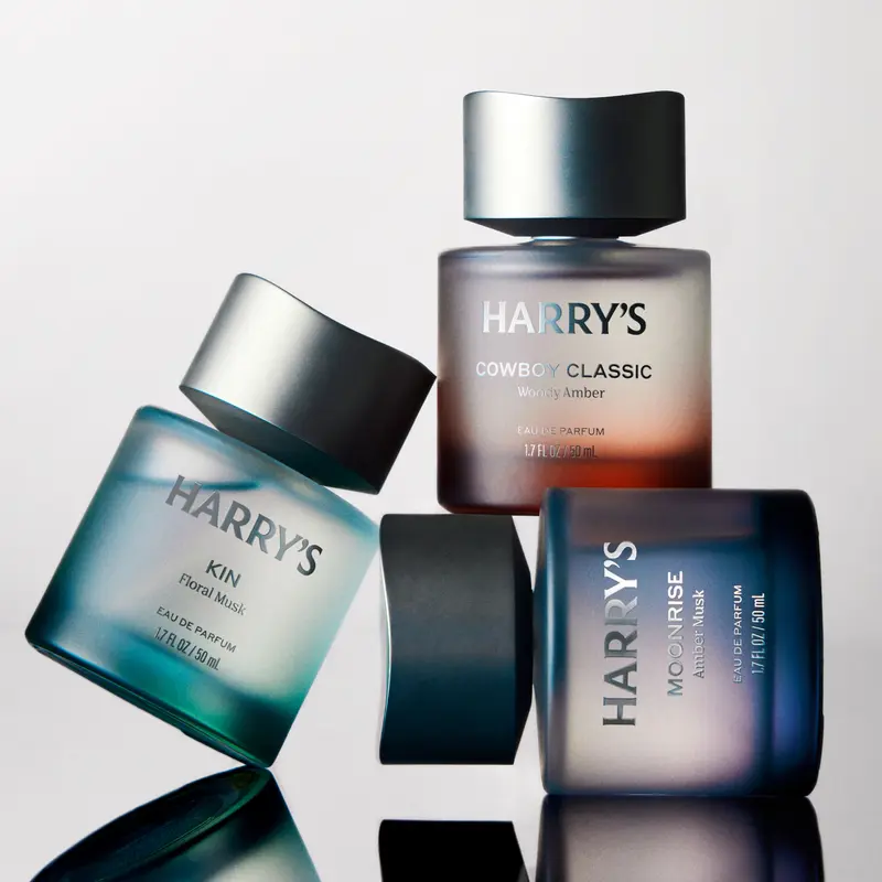 Harry's Cologne for Men - Long Lasting Fragrance 50ml, 3 New Scents: Kin, Moonrise, Cowboy Classic perfect for Father's Day