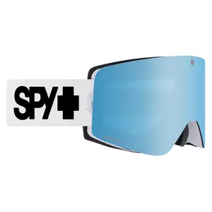 Spy Optic MARAUDER SE Snow Goggles - EVERWHITE / Happy BOOST ICE BLUE MIRROR NEW
