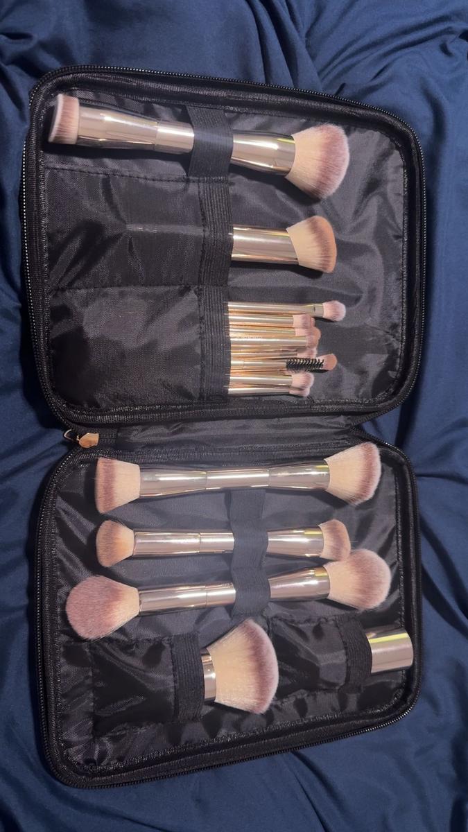 Item: Light gold, 20 pcs + cosmetic bag