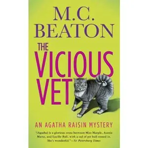 USED-The Vicious Vet by M. C. Beaton (Paperback)