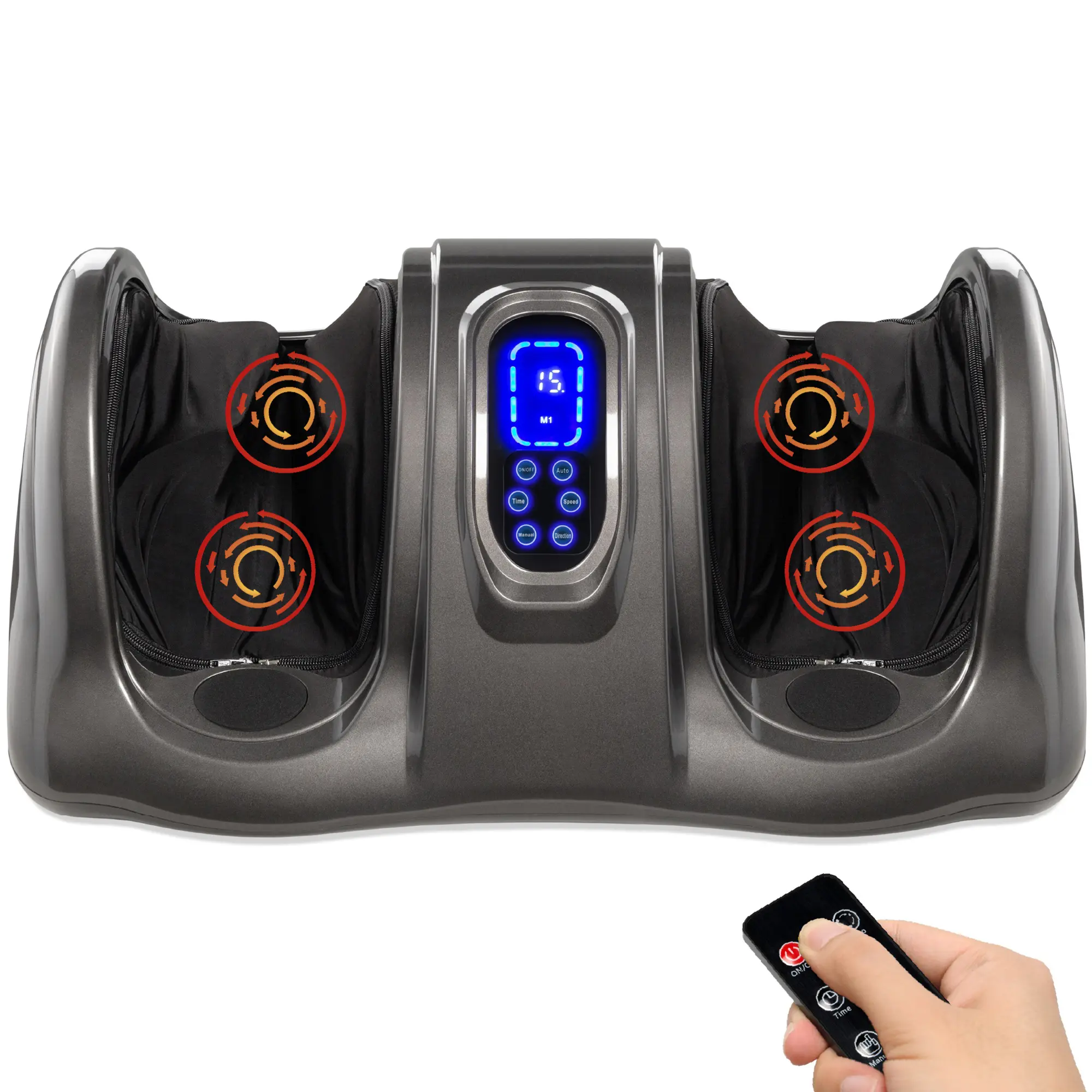 Best Choice Products Therapeutic Kneading & Rolling Shiatsu Foot Massager w/ High Intensity Rollers, Remote Best Choice Products Therapeutic Kneading & Rolling Shiatsu Foot Massager w/ High Intensity Rollers, Remote