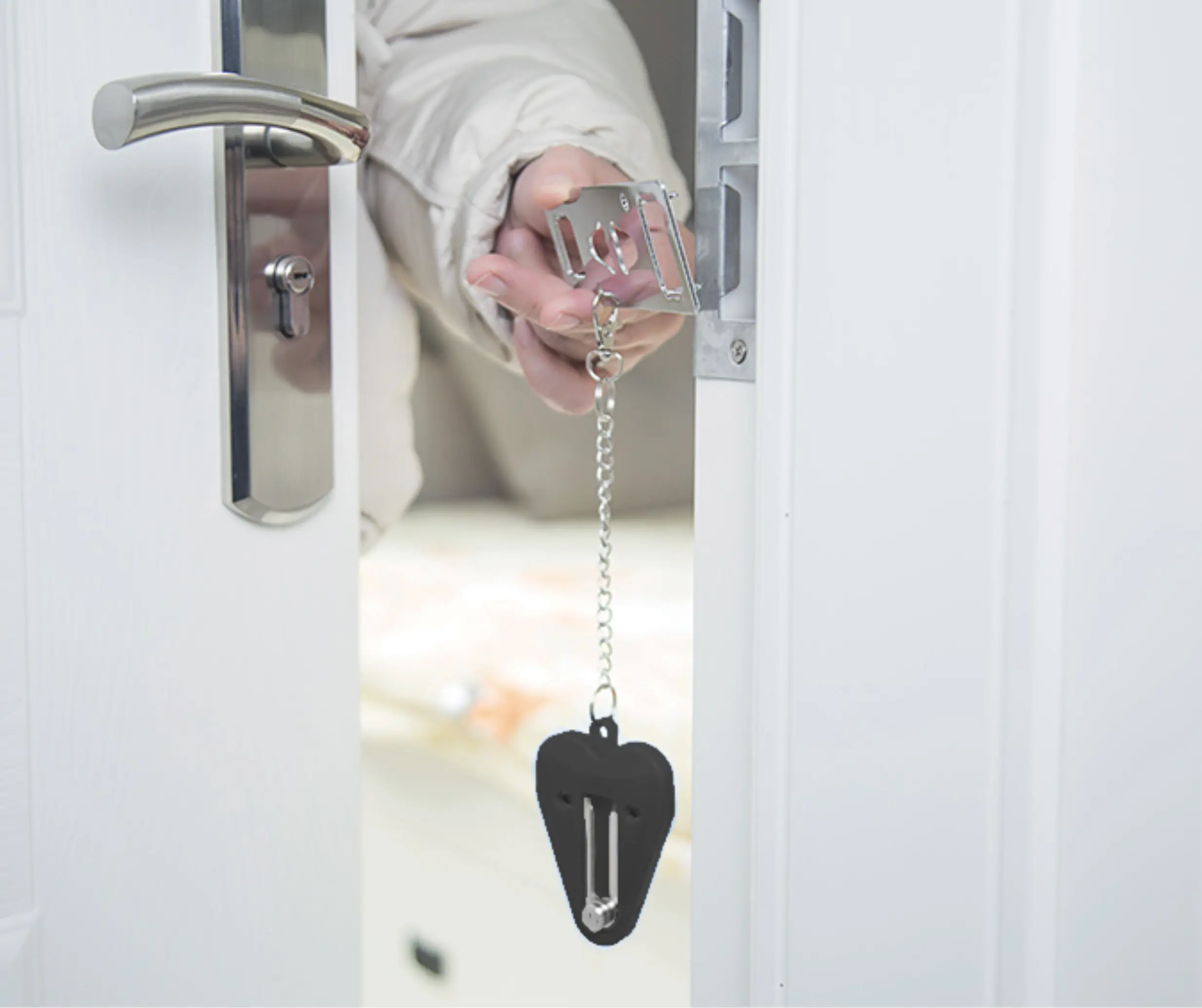 Locked Down Portable Door Lock