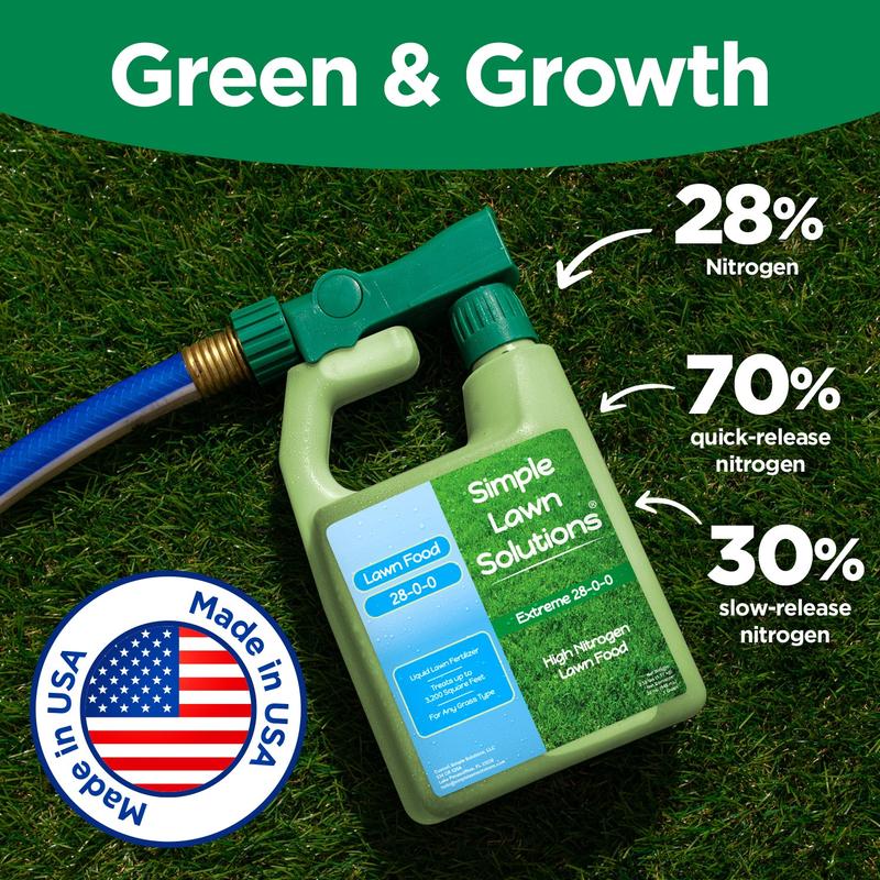 Lawn Food: 28-0-0 High Nitrogen (32 ounce)