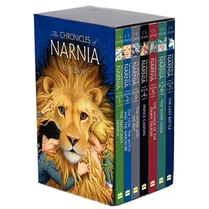 The Chronicles of Narnia Box Set (Books 1 to 7): The Classic Fantasy Adventure Series (Official Edition) (Chronicles of Narnia) by C. S. Lewis [Paperback Book]