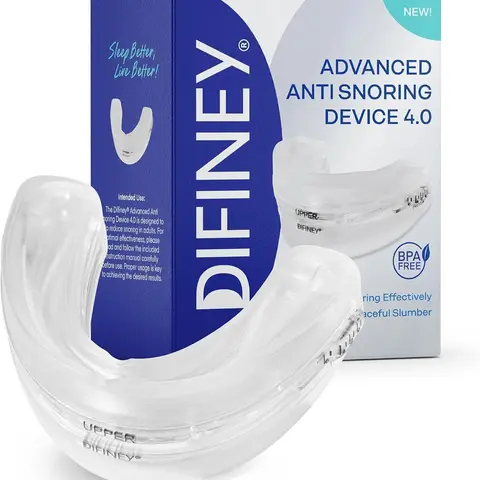 Advanced Anti Snoring Device 4.0: FDA-Cleared Snoring Solution – Adjustable Snore Stopper Mouth Guard for Men & Women – Anti Snoring Mouthpiece to Improve Sleep – Reusable Night Use