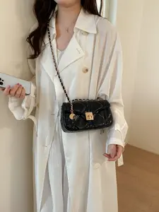 2026 Summer Luxury Simple High-End PU Leather Crossbody Bag, Lightweight Coin Purse, Versatile Small Square Bag, Trendy Shopping Accessory
