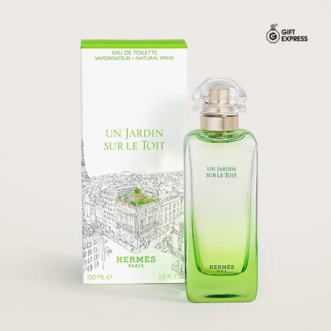 HERMES UN JARDIN SUR LE TOIT EDT SP 1.6oz Floral Scented Perfume Floral Eau Perfume HERMES UN JARDIN SUR LE TOIT EDT SP 1.6oz Floral Scented Perfume Floral Eau Perfume