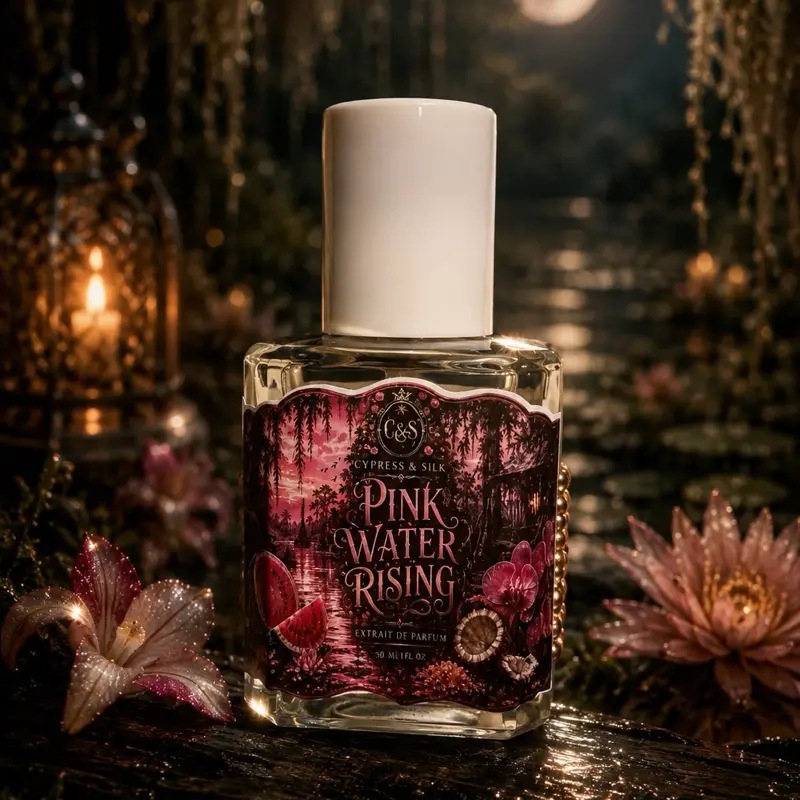 Cypress and Silk Pink Water Rising Extrait De Parfum