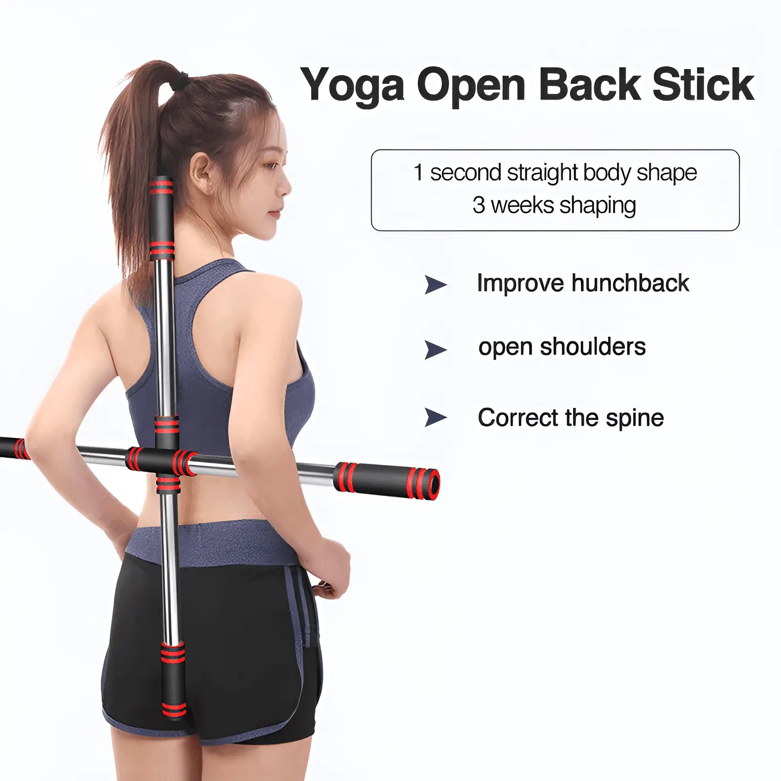Portable Posture Correction pole