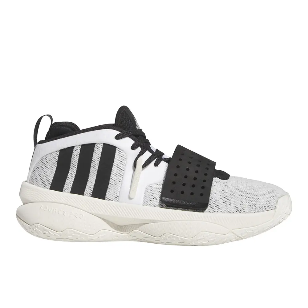 adidas Mens Dame 8 Extply Basketball Sneakers Shoes - White
