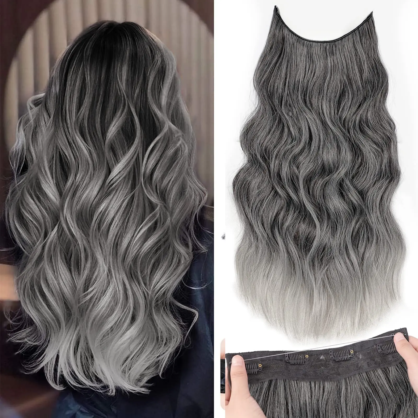 20inch Grey Sliver Mixed