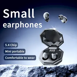 Invisible Wireless Earbuds Bluetooth 5.4, Mini Ultra-Light Sleep Earbuds for Work & Side Sleeping, HiFi Stereo Low Latency, IPX4 Waterproof Sweatproof, Long Battery Life High Cost Performance Headphones
