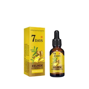 EELHOE Ginger Hair Growth Germinal Oil, EELHOE 7 Days Ginger Germinal Serum for Nourishing Hair Roots, 10ML  hairgrowthoil castoroil rosemary hair oil hair mask