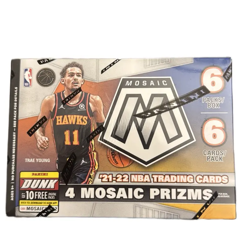 2021 Panini Mosaic Basketball Blaster Cards Sports Collectible