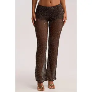 KATE EMBELLISHED MESH PANT