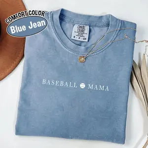 Comfort Colors Baseball Mama Shirt, Vintage Sports Mom Tee
