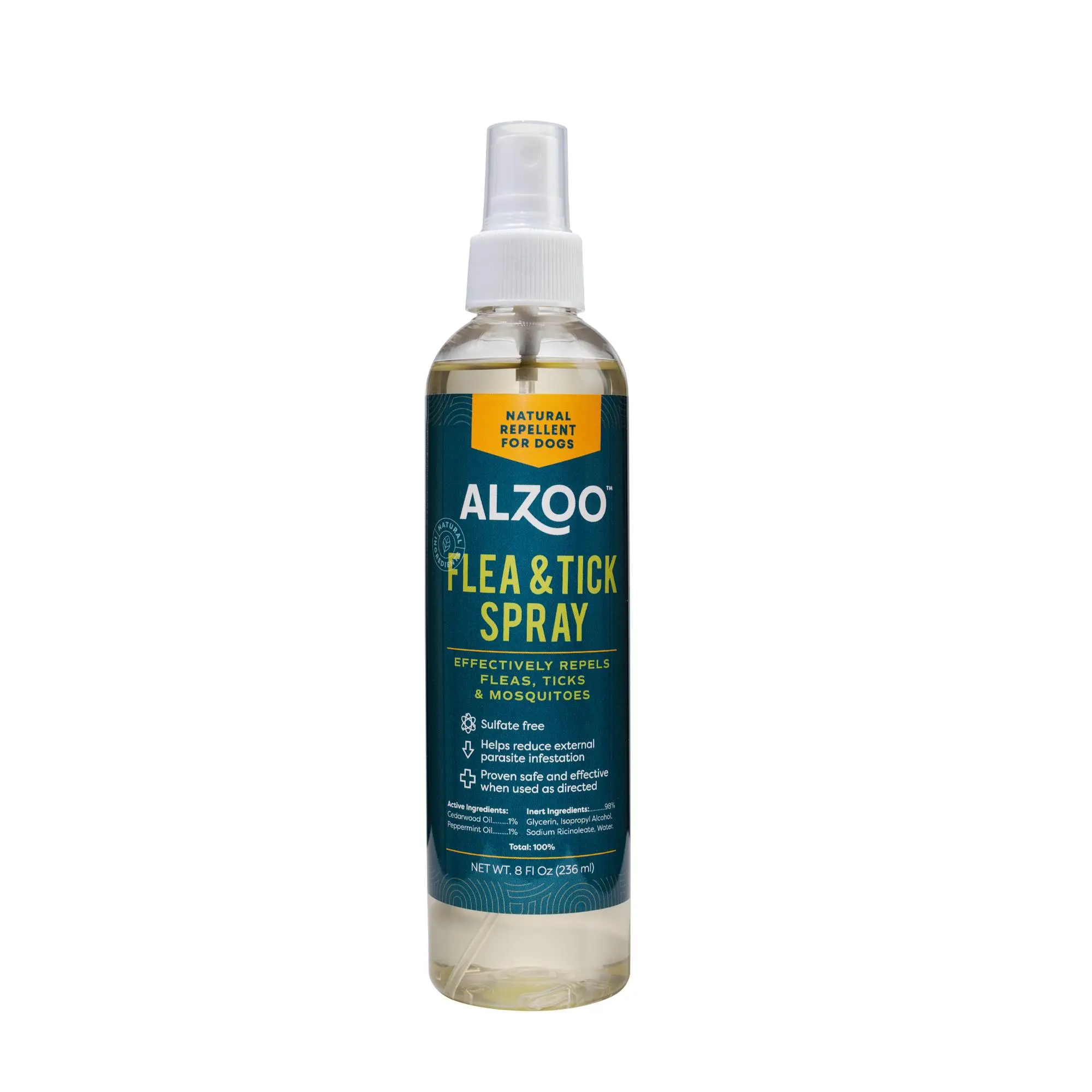 Plant-Based Dog Grooming Kit – Shampoo (12 oz) & Coat Spray (8 oz) with Cedarwood & Peppermint Oils – Deodorizing, Gentle Formula for Dogs 4+ Months