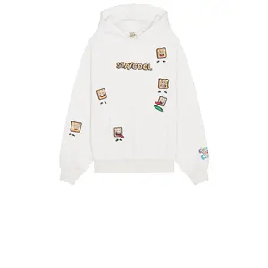 Stay Cool x Cinnamon Toast Crunch All Over Character Hoodie in Heather Grey Unisex