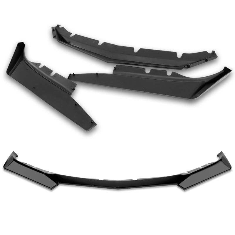 1LE-Style Front Bumper Lip Body Kit Spoiler Compatible with 2016 - 2024 Chevy Camaro LT / LS / RS / SS Bumper ( Do Not Fit ZL1 Bumper Models )