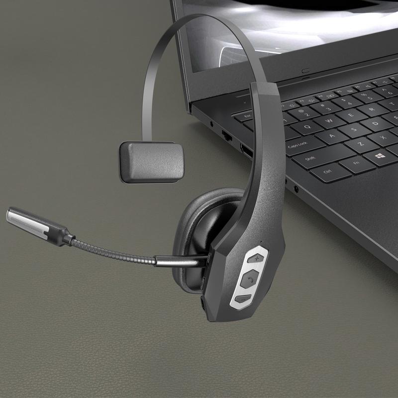 dh16b Noise Cancelling Headset  with 99% Noise Cancellation IP54 Protection Bluetooth Customizable Parrot Button for Clear Communication Adjustable headphones bluetooth wireless headphones